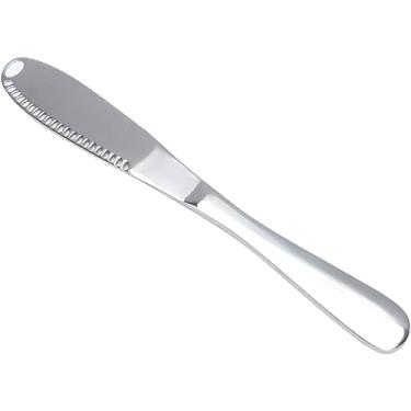 Imagem de FACA ESPÁTULA PARA MANTEIGA REQUEIJÃO GELÉIA MARGARINA EM AÇO INOX SUPER RESISTENTE