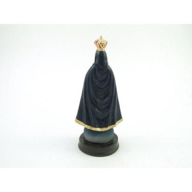 Imagem de Imagem Nossa Senhora Aparecida Tradicional Resina 15 Cm