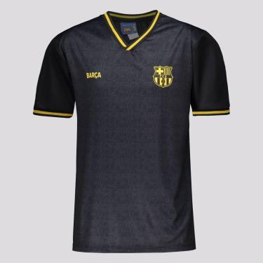 Imagem de Camisa Barcelona Tucker Juvenil Preta-Unissex