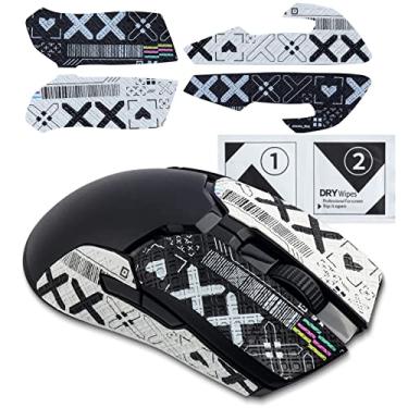 Imagem de JOMKIZ Mouse adesivo antiderrapante adequado para Razer Viper/Viper Ultimate, autoadesivo, pré-cortado, resistente ao suor, kit profissional de atualização de mouse, para os jogadores mais exigentes e esportistas