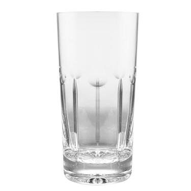 Imagem de Barski Copo Highball - Vidro - Conjunto de 6 copos HB - Hiball - Cristal cortado à mão - Design Etch - Copos para água - Suco - Vinho - Cerveja e coquetéis - 325 ml Feito na Europa