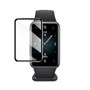 Imagem de Película 3D Gel Exclusiva para a Versão Honor Band 9 C/ 1 Un (RELÓGIO SEM O BOTÃO LATERAL)