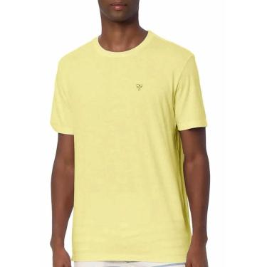 Imagem de Camiseta Mc Ckj Masc Ômega Peito Calvin Klein Jeans - Amarelo P Amarelo-Masculino