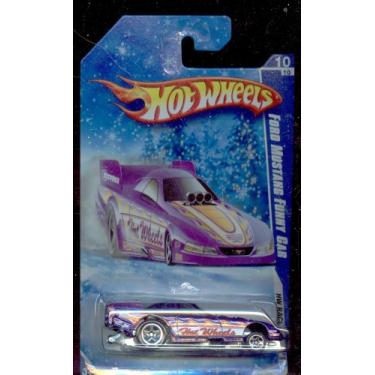 Imagem de Hot Wheels 2010-158/240 Hw Racing 10/10 Ford Mustang Funny CAR Snow Scene Series 1:64 Scale 1:64 Scale