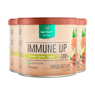 Imagem de Kit 3 Immune Up Wellmune Propólis, Mel e Limão Nutrify 200g