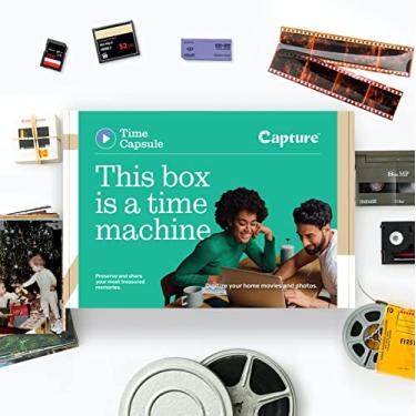 Imagem de Kit de envio de digitalização – Serviço para transferir 10 itens de mídia analógica para saída digital e USB | Vídeo VHS, filme de 8 mm, digitalização de fotos | Digitalize memórias convenientemente