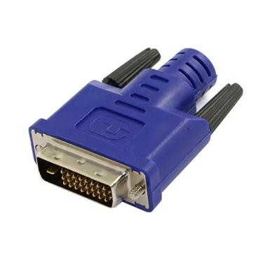 Imagem de chenyang Adaptador de exibição virtual DVI DVI DDC EDID plugue fictício Headless Ghost Display Emulador 2560x1600p @60Hz