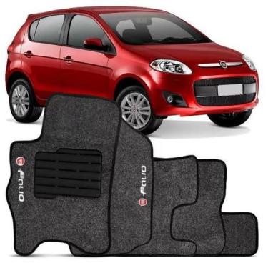 Imagem de Tapete Automotivo Carpete Com A Base Em Pvc Fiat Palio Way - Tapecars