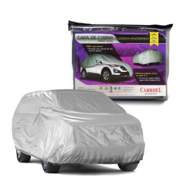 Imagem de Capa P/ Cobrir Carro S10 Simples Forro Total  Caft6 - CARRHEL