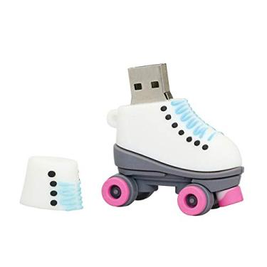 Imagem de Patins de 64 GB Modelo USB 3.0 Flash Drive Flash Drive 3.0 Pen Drive USB Jump Drive Memory Stick Zip Drive USB U Disk USB 3.0 Stick USB Disk USB Flash Memory - Rosa