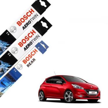 Imagem de Kit Palheta Limpador Parabrisa Peugeot 208 2013 2014 2015 - Bosch