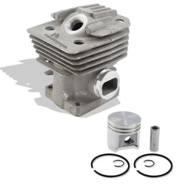 Imagem de Cilindro Kit Completo Pistão Anéis Para Roçadeira Stihl Fs 220