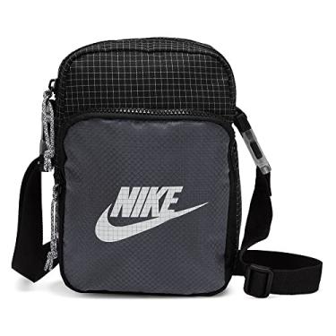 Imagem de NIKE Mochilas unissex Heritage 2.0, Preto/antracite/branco, One Size, Minimal