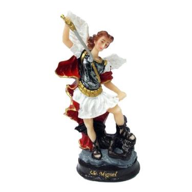 Imagem de Imagem De São Miguel Arcanjo 15 Cm Resina Anjo Miguel - Evangelize, Ve