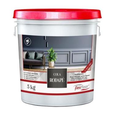 Imagem de Cola Rodapé Flexfloor Balde 5kg