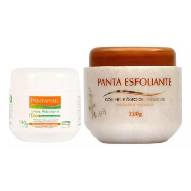 Imagem de Creme Hidratante Hipoalergênico Pantaphil 120 g + Panta Esfoliante Cor