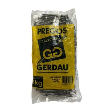 Imagem de Prego com Cabeça 17 x 27 Gerdau Kg