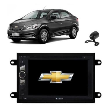 Imagem de Kit Central Multimidia Dvd Prisma + Moldura + Camera - e-Tech