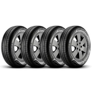 Imagem de Kit 4 Pneus 185/65R15 Continental ContiPowerContact 92T Aro 15