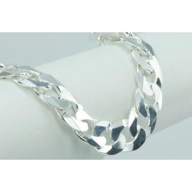 Imagem de Conjunto Masculino Corrente E Pulseira Grumet 9mm Prata 925 - RD Magaz
