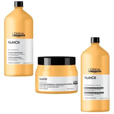 Imagem de Loreal Nutrioil Profissional Shampoo Condicionador E Máscara - Loreal 