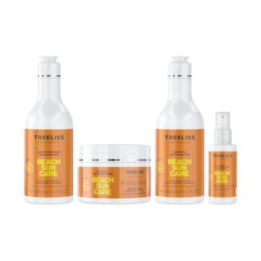 Imagem de Kit Beach Sun Cuidados para Cabelos ao Sol intensa Treeliss - Treeliss