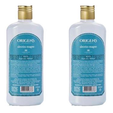 Imagem de KIT 2 Refil Difusor de Ambiente Alecrim Magno Madressenza 250ml, incol