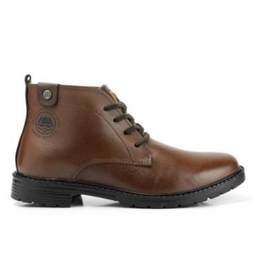 Imagem de Bota Masculina Couro Confortavel Segurança Resitente Leve - LH Shoes, 