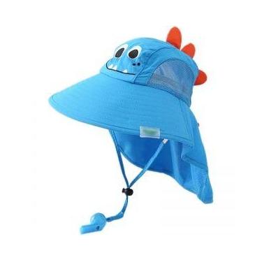 Imagem de Chapéu Boné de Sol Verão Praia Piscina Protetor Contra Raios UV com Ap