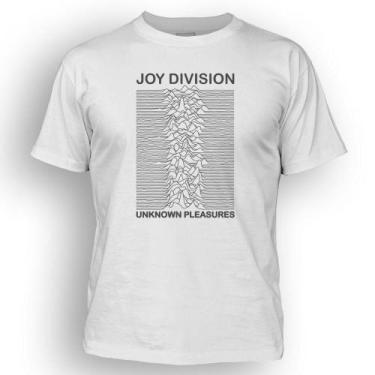 Imagem de Camiseta masculina Dasantigas malha 100% algodão estampa Joy Division 