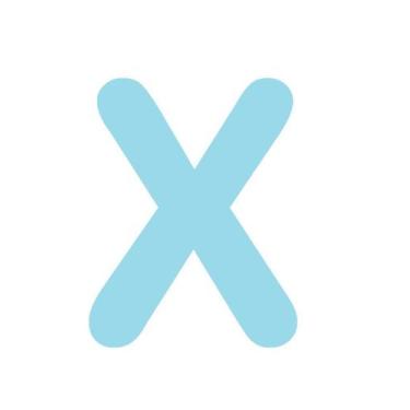 Imagem de Letras em EVA Alfabeto Azul Claro - 14cm - Extra Festas, X