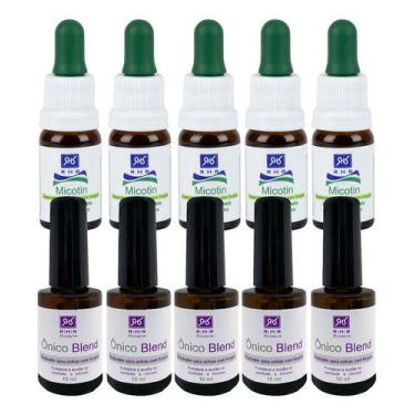 Imagem de Kit 5 Micotin 10ml + 5 Ônico Blend 10ml Pincel - RHR Cosméticos