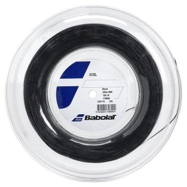 Imagem de Corda Babolat Xcel 16L 1.30mm Preta Rolo com 200 Metros