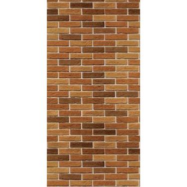 Imagem de Papel de Parede Pedra Tijolo Tijolinho Marrom PE 59 - IC DECOR