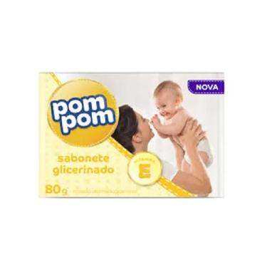 Imagem de Sabonete em barra pom pom glicerinado