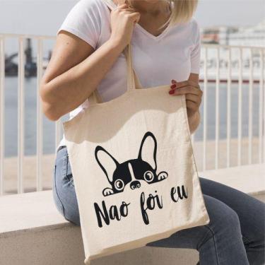 Imagem de Bolsa Ecobag 100% algodão Estampa NÃO FOI EU - CARIOCA MAIS