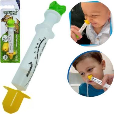 Imagem de Seringa De Limpeza Higienizador Limpar Nariz Nosewash Kids