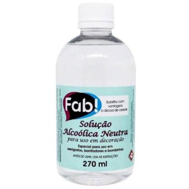 Imagem de Solução alcoólica neutra, 270ml  - Fab
