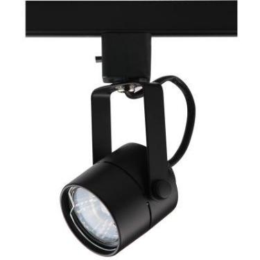 Imagem de Trilho Eletrificado sobrepor 1 metro preto ou branco com spot LED 4,8w