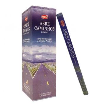 Imagem de Incenso Natural HEM - Abre Caminhos 8 Varetas Purificação Energética H