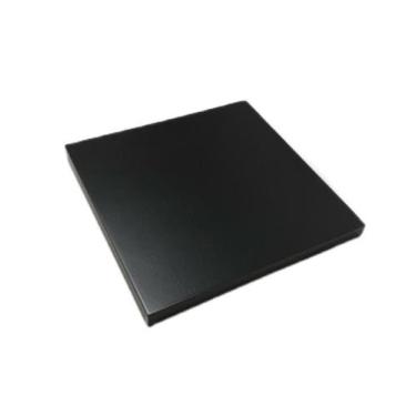 Imagem de Expositor Base Quadrada - Toda Preta - 15 cm - J&F