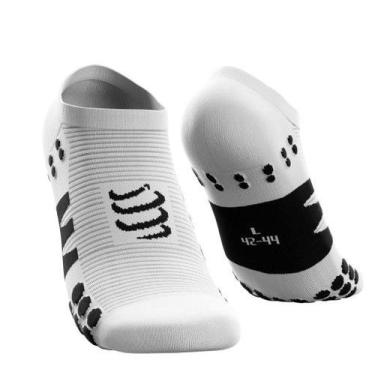 Imagem de Meia de Compressão Invisível  Branca e Preta  -  COMPRESSPORT, T3