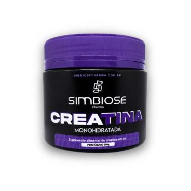 Imagem de Creatina monohidratada Premium 300g 100% Pura - 200 Mesh - Simbiose Ph