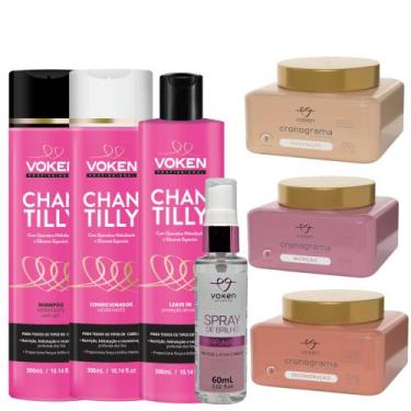 Imagem de Kit Hidratação intensiva + Cronograma de Chuveiro - Voken