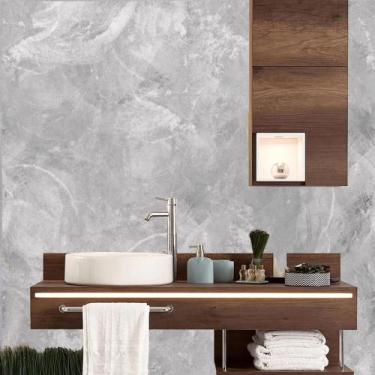 Imagem de Papel de Parede  Textura Cimento Queimado (folha med. 90x300 cm) - Dec