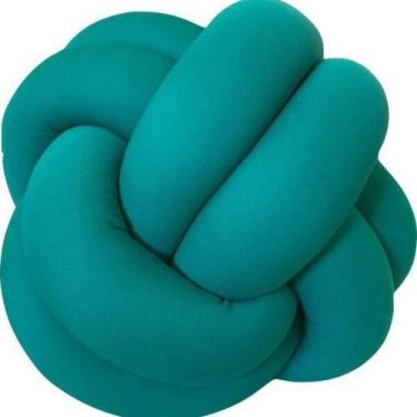 Imagem de Almofada de nó Escandinavo Verde Jade - Díspar Design
