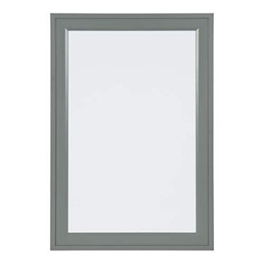 Imagem de DesignOvation Bosc Quadro magnético decorativo apagável a seco, cinza, 45 x 69 cm