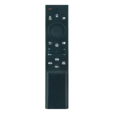Imagem de Controle remoto substituído por voz BN59-01385A BN59-01385B, adequado para Samsung 2022 QLED TV QN65Q80BDFXZA QN65Q80BAFXZA QA65QN90BAWXXY QA75QN90BAWXXY QA85QN90BAWXXY Y com microfone