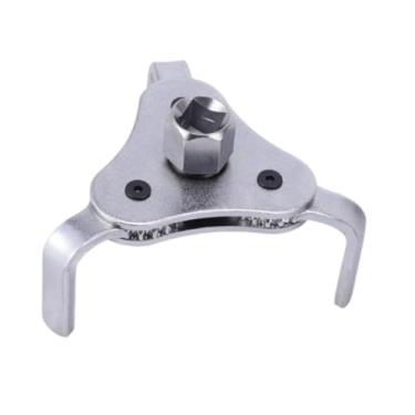 Imagem de Baoblaze Chave de filtro de óleo de 3 mandíbulas genérica Ferramenta de remoção de filtros de óleo Substituição profissional para serviços pesados para