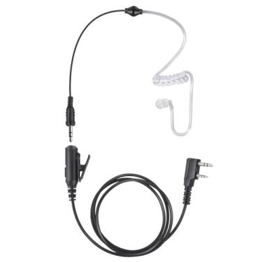 Imagem de Fone de ouvido de rádio Ptt Mic fone de ouvido fone de ouvido kit de vigilância para fone de ouvido auxiliar 3,5 para Baofeng Kenwood Retevis bf-888s bf888s bf-f8hp uv 5r uv-5r uv-82 uv5r Walkie